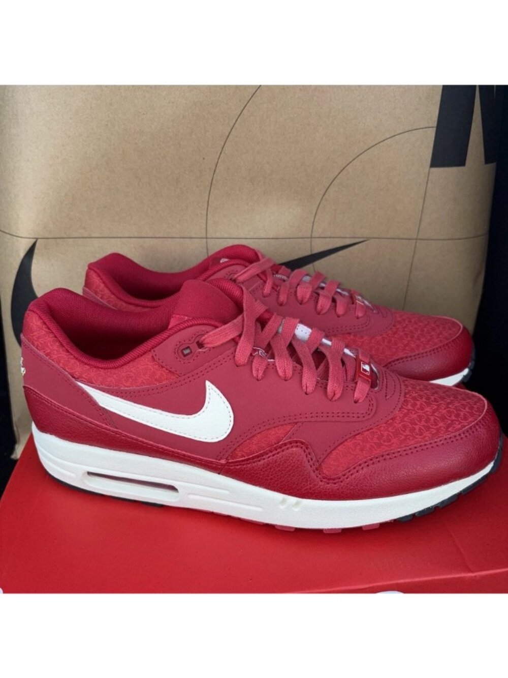 NEW Nike Air Max 1 City Connect Pack Texas Rangers IQ2946-600 Men Size 14